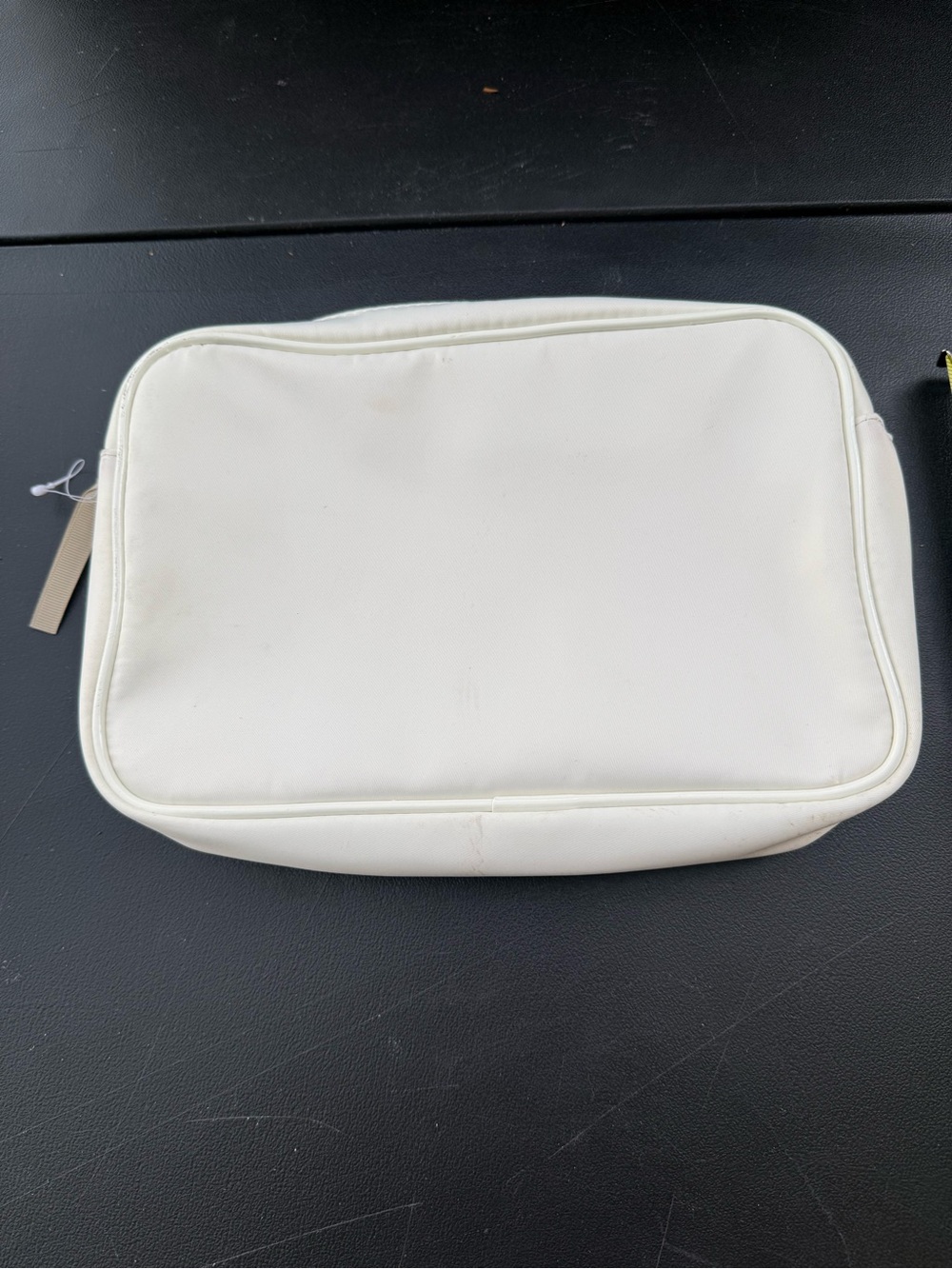 Women’s J. Crew White Travel Toiletry Bag